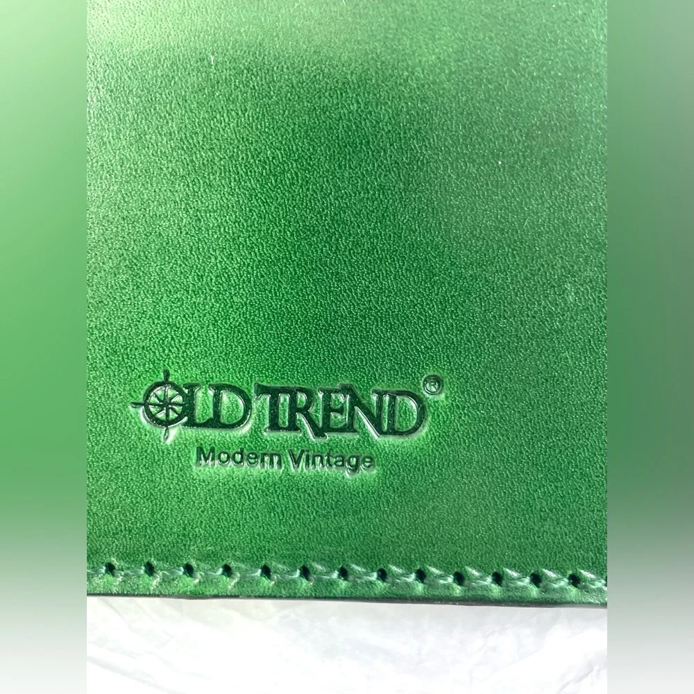 Green Leather Satchel Bag - Picture 5 of 14